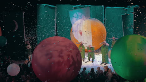 Slava-Polunin-Snow-Show-People-playing-with-huge-balloons
