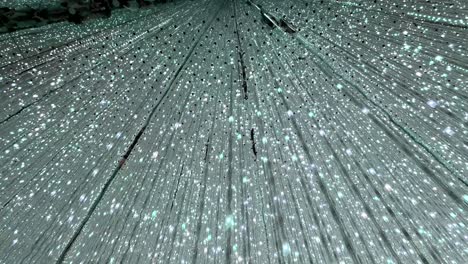Digitale-Kunstausstellung-Mit-LED-Leuchten-In-Tokio,-Japan