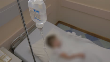 Sick-child-in-hospital