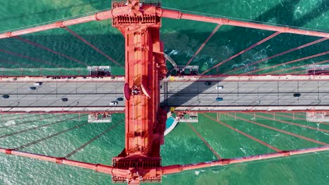 Golden-Gate-Bridge-Aerial-At-San-Francisco-In-California-United-States