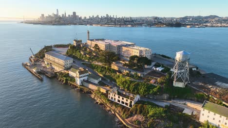 Insel-Alcatraz-In-San-Francisco-In-Kalifornien,-Vereinigte-Staaten