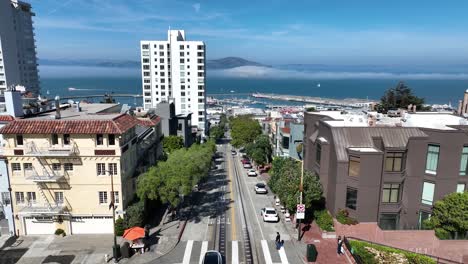 Hyde-Street-In-San-Francisco-In-Kalifornien,-Vereinigte-Staaten