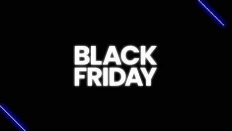 Black-Friday-graphic-element-with-sleek-blue-neon-lines