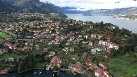 Flying-to-Bellagio,-Lake-Como,-Italy