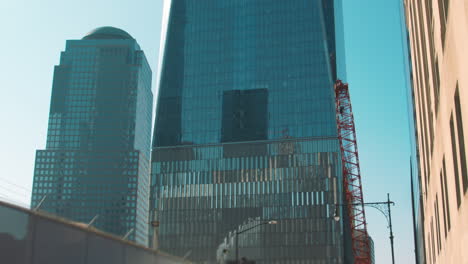Exterior-De-Los-Edificios-En-El-World-Trade-Center-De-Nueva-York