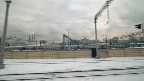 Passing-by-the-railway-tracks-with-trains-Russia