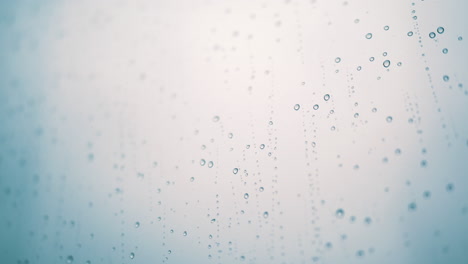 Rain-drops-on-matte-glass