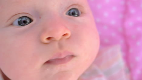 Face-of-three-months-baby-girl