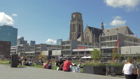 Rotterdam-Ansicht-St.-Lawrence-Kirche-Niederlande
