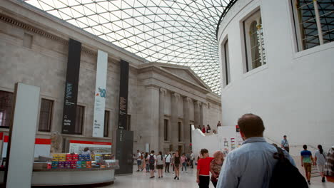 Londres---Mayo-De-2017:-Vestíbulo-Del-Museo-Británico,-Great-Russell-Street,-Londres,-Wc1