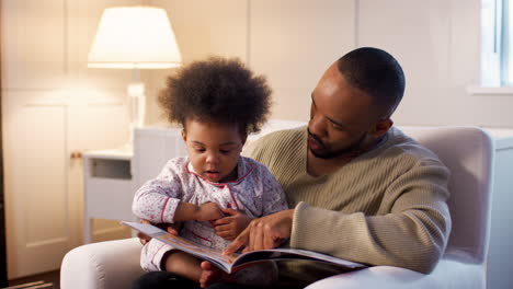 Father-Reading-Book-To-Young-Son-At-Home-In-Nursery