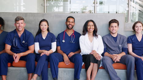 Group-of-smiling-male-and-female-healthcare-professionals