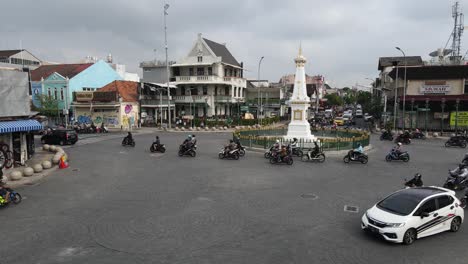 Vista-Aérea-Del-Monumento-Jogja-O-Monumento-De-Yogyakarta,-Indonesia