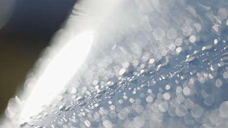 Shimmering-water-droplets-on-the-smooth-and-shiny-surface