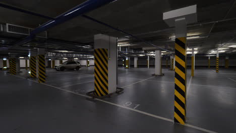Underground-parking-with-few-cars