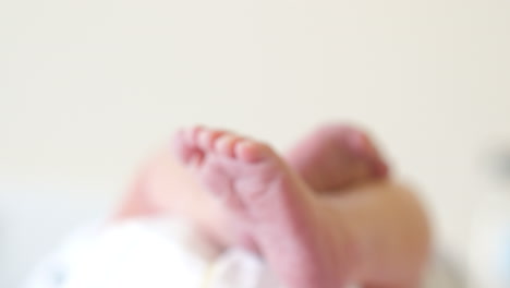A-closeup-of-babys-feet-up-in-the-air