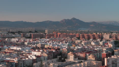 An-aeral-view-of-sunny-Alicante