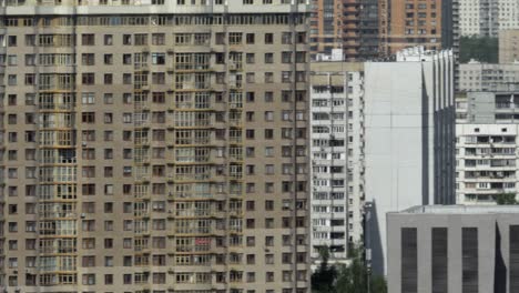 Paisaje-Urbano-De-Moscú-Con-Rascacielos-De-Apartamentos-Rusia