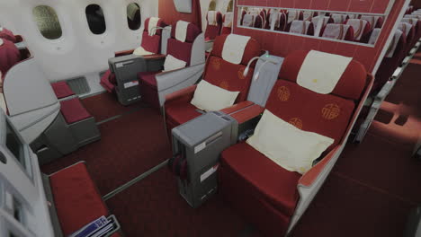 Interior-of-airplane-business-class