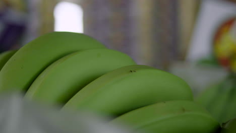 Nahaufnahme-Von-Bananensträußen,-Ecuador