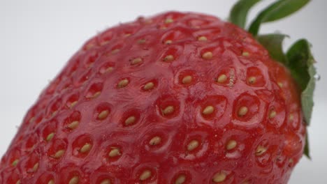 Macro-Detail-of-Dewy-Strawberry-Surface.-Probe-lens