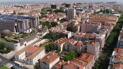 Luftaufnahme-Von-Lissabon-In-Portugal