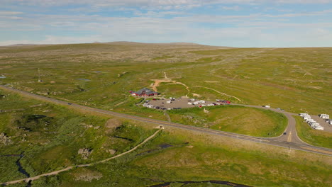 Polarkreiszentrum,-Touristenziel,-Saltfjellet-Im-Nordland-County