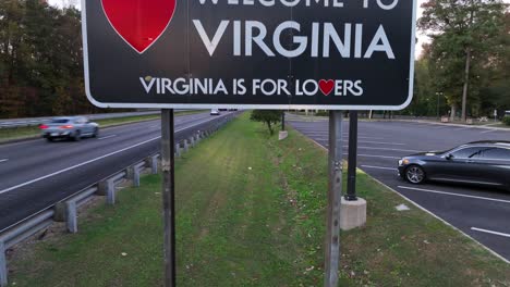 Willkommen-Im-Staatsschild-Virginia