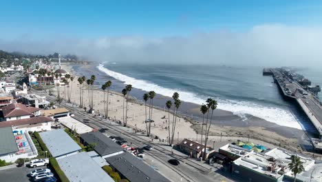 Beach-Scene-At-Santa-Cruz-In-California-United-States