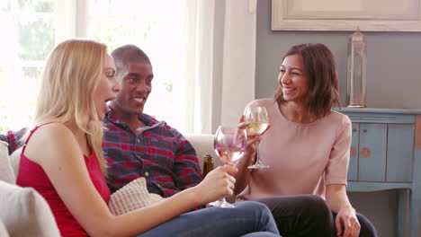 Group-Of-Friends-Drinking-Wine-At-Home-Shot-On-R3D