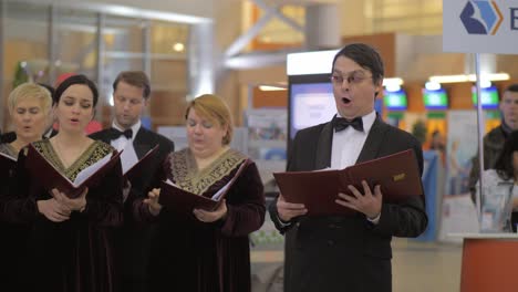 Russian-choir-performance