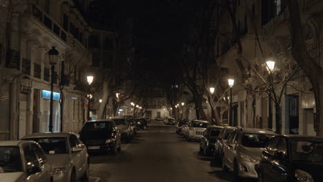 Calle-Tranquila-En-La-Noche-Venecia-Italia