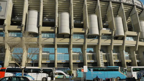 Santiago-Bernabéu-Stadion-In-Madrid,-Spanien