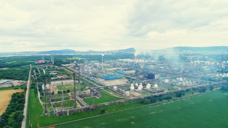 Pollution-of-the-environment-by-a-large-technological-factory