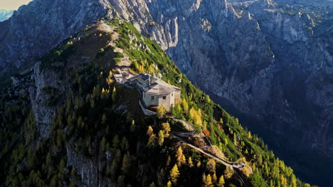 aerial-view-by-drone-of-the-Kehlsteinhaus-in-German-Alps
