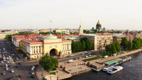 Long-aerial-clip-of-Saint-Petersburg