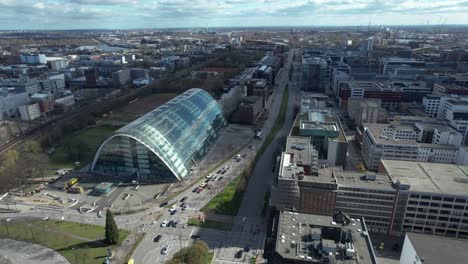 -Aerial-footage-of-Berlin-Hohan-Office-building-in-Germany