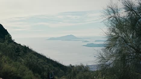 Mirador-Del-Monte-Vesubio-En-La-Isla-De-Capri,-Italia.