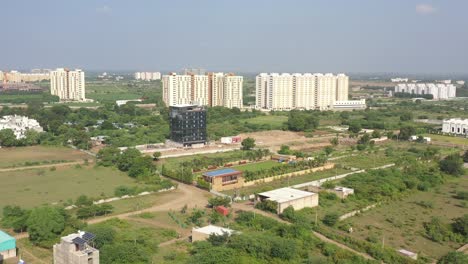 Rajkot-city-aerial-view-Praveen-is-seen-moving-forward-and-the-big-party-plot-is-visible