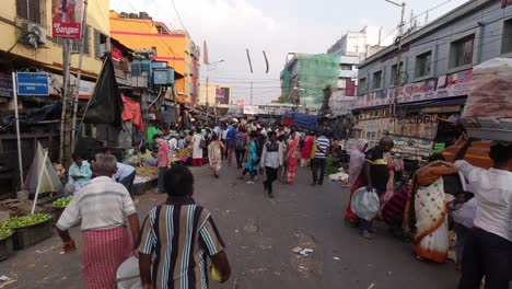 Material-De-Archivo-De-La-Calle-Kolkata-Y-Los-Trabajadores