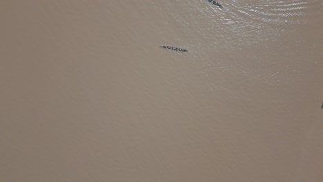 Vista-Por-Drones-De-La-Ciudad-De-Lingga,-Sri-Aman-Sarawak,-Malasia