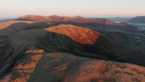 Ancient-Cumbrian-mountains-bathed-in-dawn-sunlight