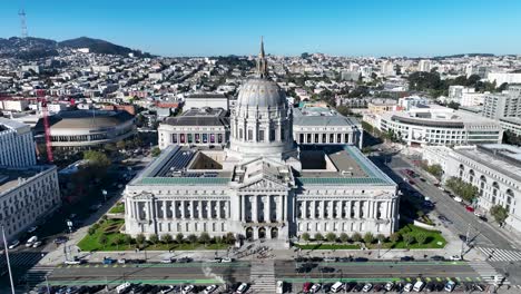 Rathaus-In-San-Francisco-In-Kalifornien,-Vereinigte-Staaten