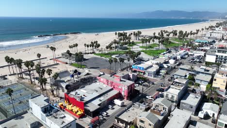 Venice-Beach-In-Los-Angeles-In-Kalifornien,-Vereinigte-Staaten