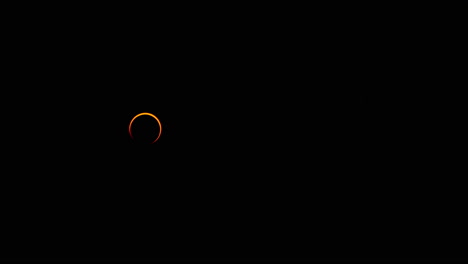 Eclipse-Solar-Anular-Visto-Desde-Utah-El-14-De-Octubre-De-2023---Lapso-De-Tiempo
