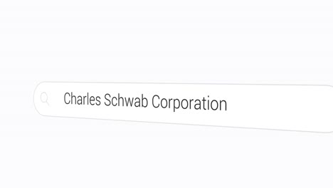 Buscando-La-Corporación-Charles-Schwab-En-El-Motor-De-Búsqueda