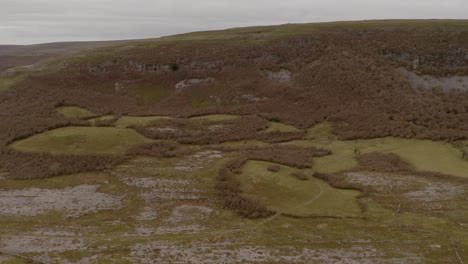 Cinematic-aerial-pan-of-farmlands-and-Burren-limestone