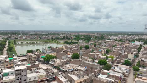 Luftaufnahme-Der-Stadt-Mirpur-Khas-In-Sindh