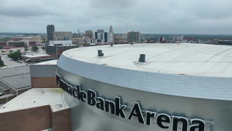 Pinnacle-Bank-Arena-is-an-indoor-arena-in-Lincoln,-Nebraska