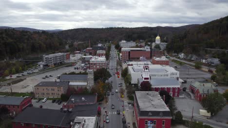 Aerial-Shot-Of-Downtown-Montpelier-In-Vermont